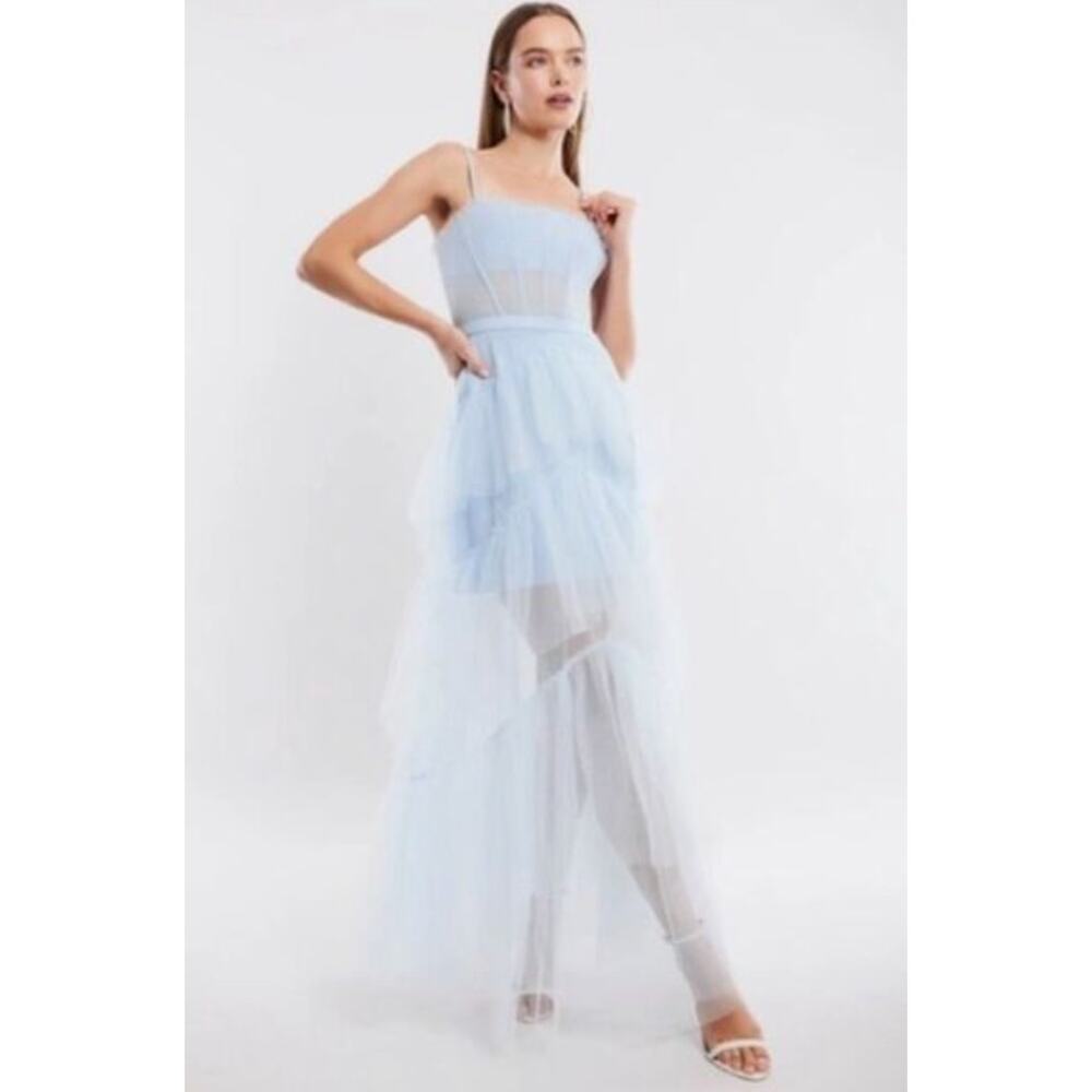 bcbg blue ruffle dress BCBGMaxAzria | Dresses | Maxazria Tiered Tulle Evening Gown Corset Powder Sz womens vintage inspired black Whether you’re at a Color:Pink Frosting SWIM24